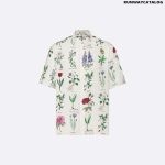 Herbarium Illustration Short-Sleeved Shirt