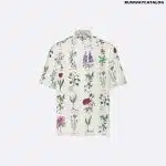 Herbarium Illustration Short-Sleeved Shirt