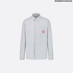 CD Heart Embroidered Shirt