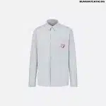 CD Heart Embroidered Shirt