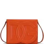 DG Logo leather cross body bag