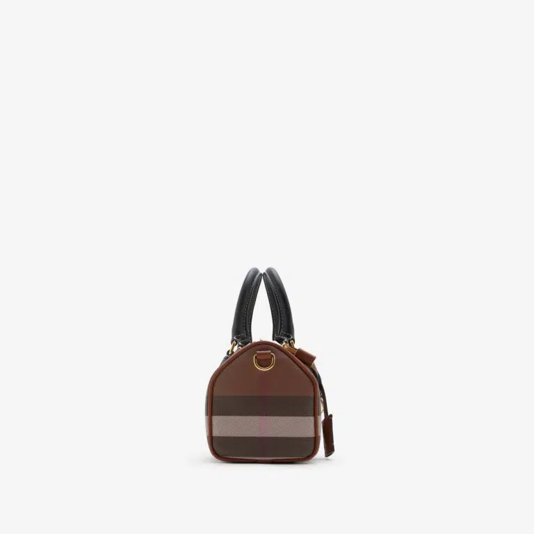 Burberry Check Bowling Bag – Compact & Elegant - Image 2