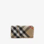 Burberry Check Compact Bag