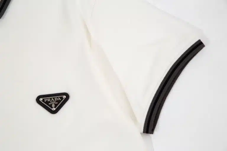 Prada Cotton White Polo shirt - Image 3