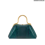 Bvlgari Serpentine Mini Top Handle Bag – Bright Forest Emerald Karung