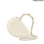 Bvlgari Serpenti Cuore 1968 Top Handle Bag – Perla White