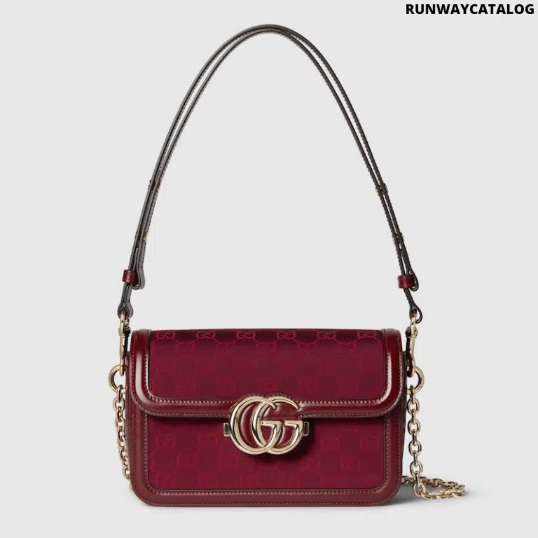 Gucci Go Small Shoulder Bag – Rosso Ancora Red - Image 3