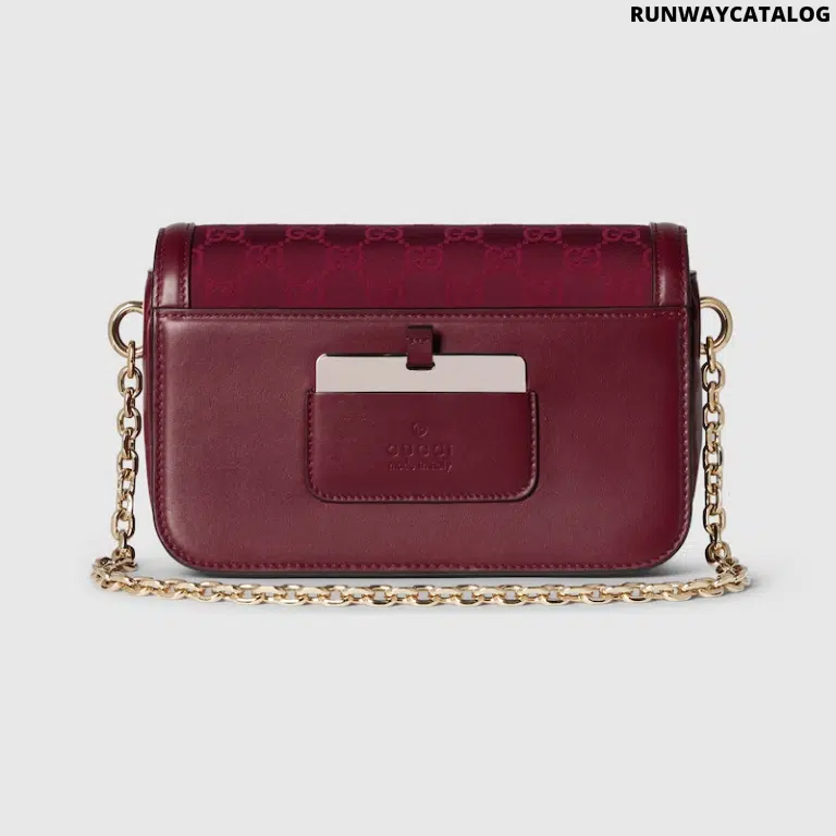 Gucci Go Small Shoulder Bag – Rosso Ancora Red - Image 4