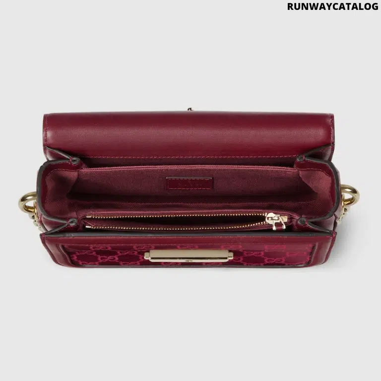 Gucci Go Small Shoulder Bag – Rosso Ancora Red - Image 6