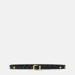 Versace Medusa Heritage Thin Leather Belt