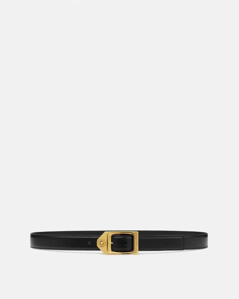 Versace Medusa Biggie Leather Belt