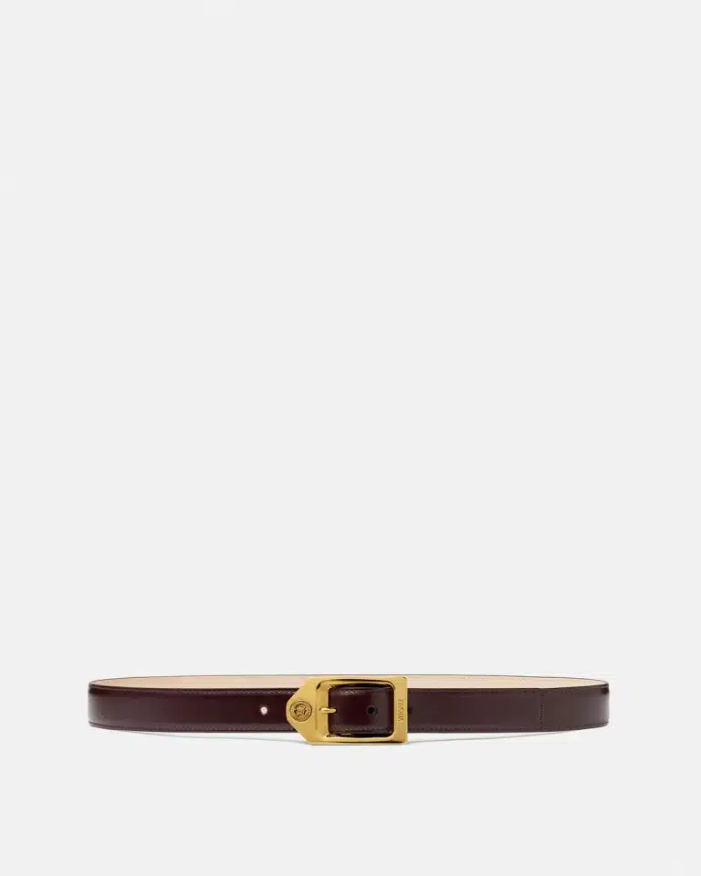 Versace Medusa Biggie Leather Belt