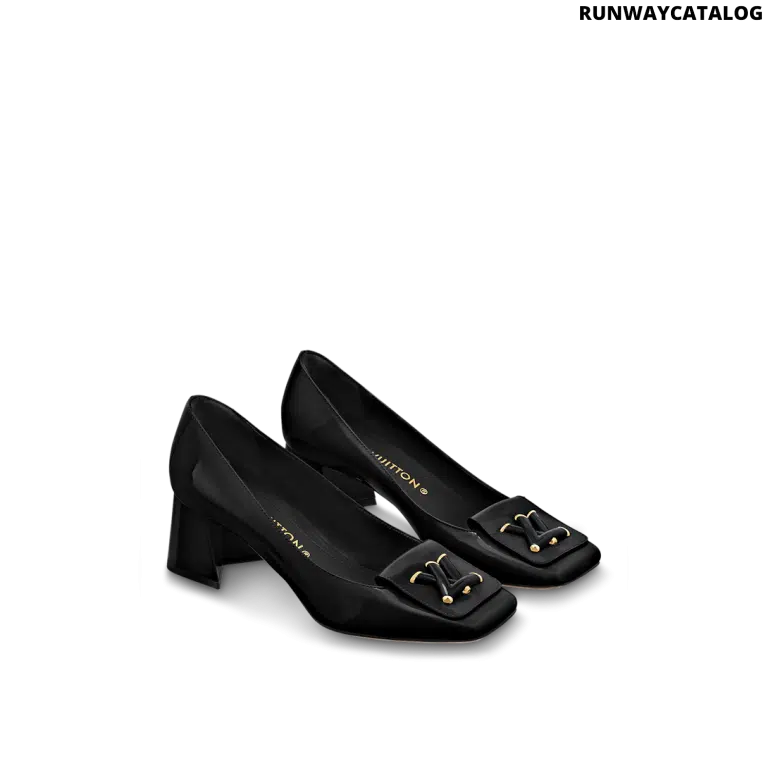 Louis Vuitton Shake Pump – Black Patent Calf Leather - Image 2