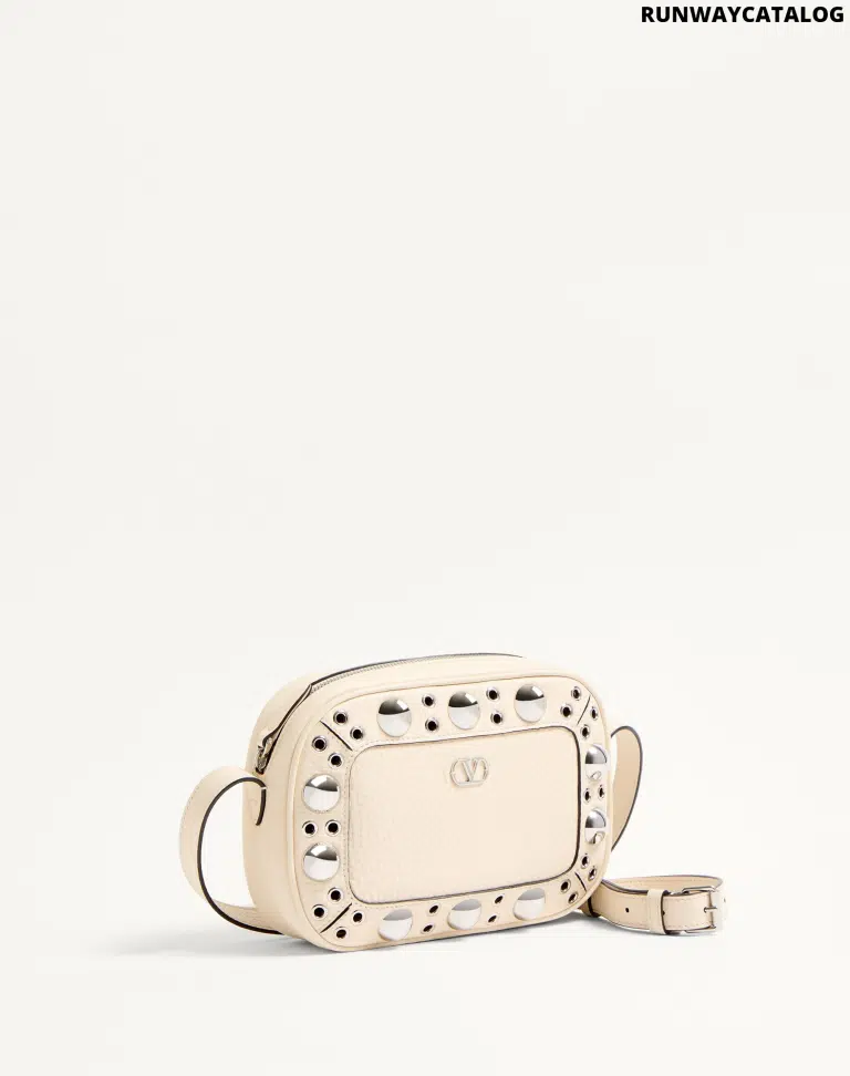 Valentino Garavani Nellcôte Chain Shoulder Bag - Image 4