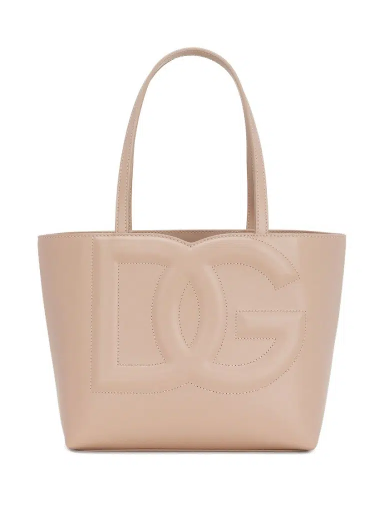 Dolce & Gabbana Small DG Logo Shopper Bag – Powder Pink