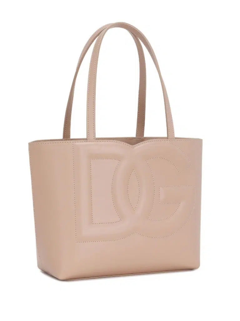 Dolce & Gabbana Small DG Logo Shopper Bag – Powder Pink - Image 2