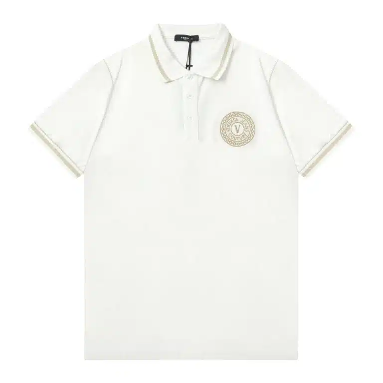 Versace V-Emblem Polo Shirt