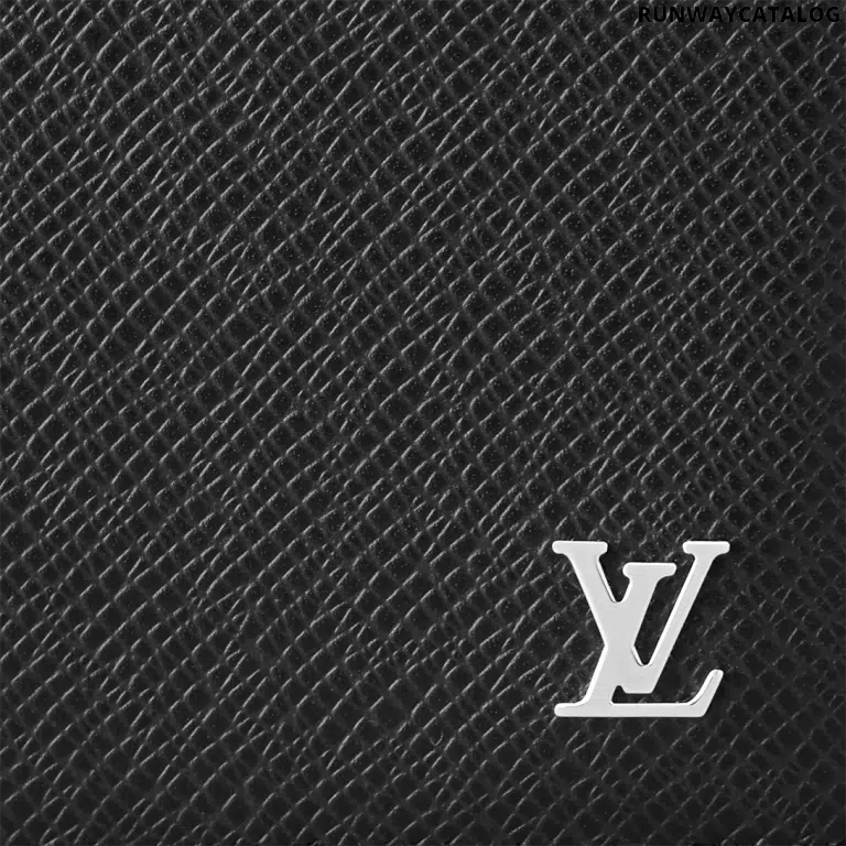 Louis Vuitton Multiple Wallet – Black Taiga Leather - Image 3