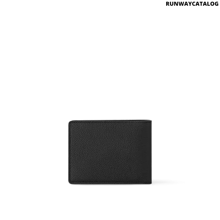 Louis Vuitton Multiple Wallet – LV Aerogram Black Calf Leather - Image 2