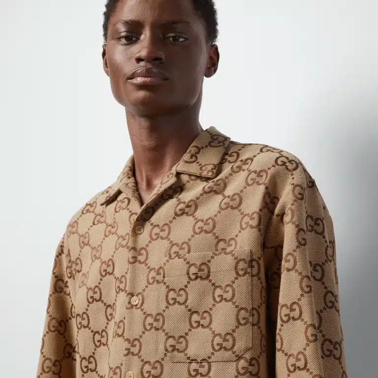 Gucci Maxi GG canvas shirt - Image 2