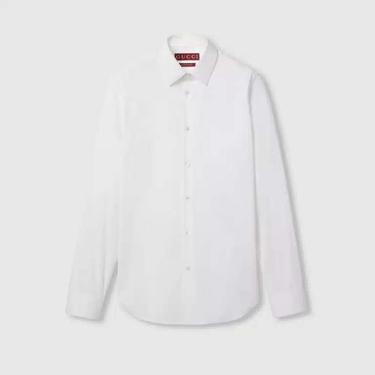 Gucci Stretch cotton poplin shirt