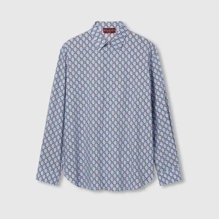 Gucci Printed cotton shirt