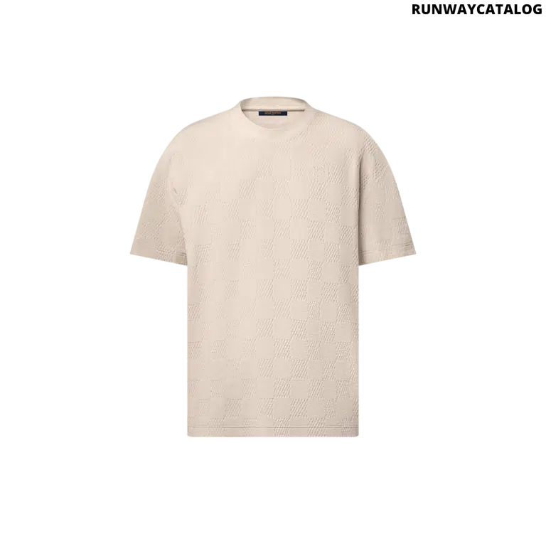 Damier French Terry T-Shirt