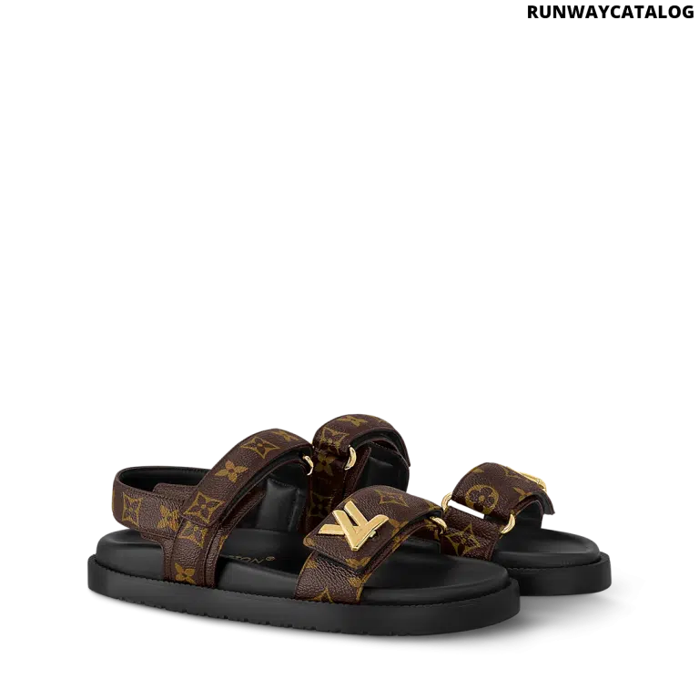 LV Sunset Flat Comfort Sandal