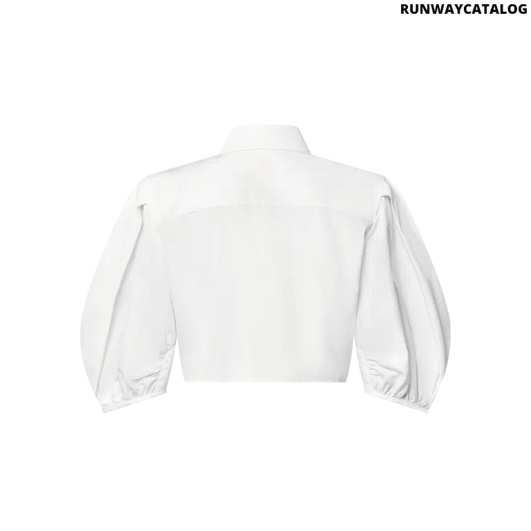 LV Puff-Sleeve Blouse - Image 3