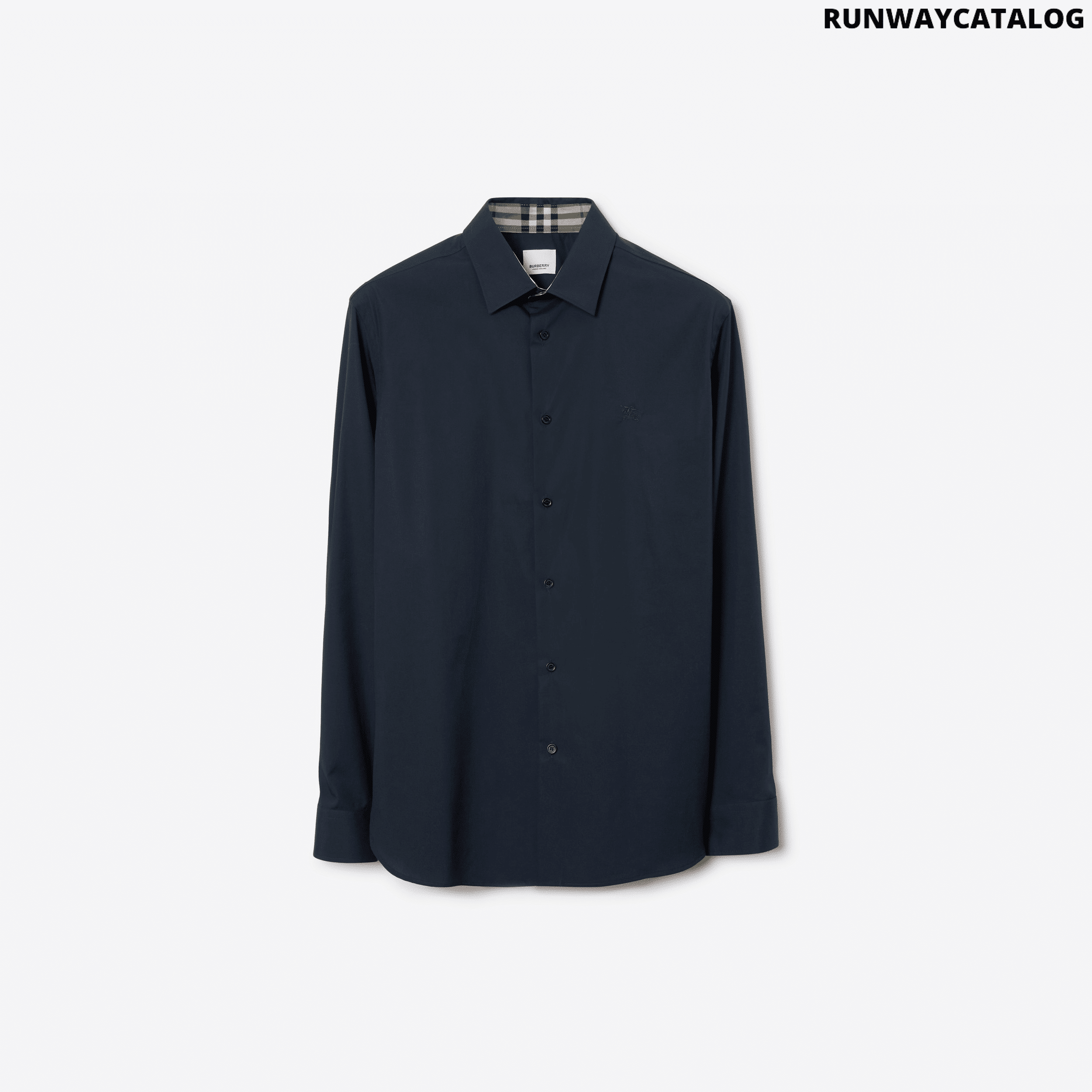 Burberry Slim Fit Stretch Cotton Shirt