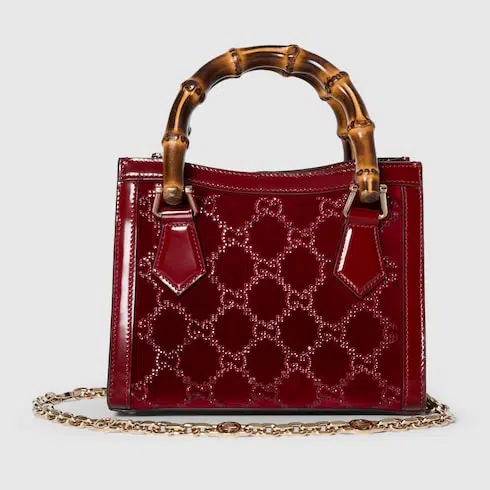 Gucci Diana crystals small tote bag - Image 3