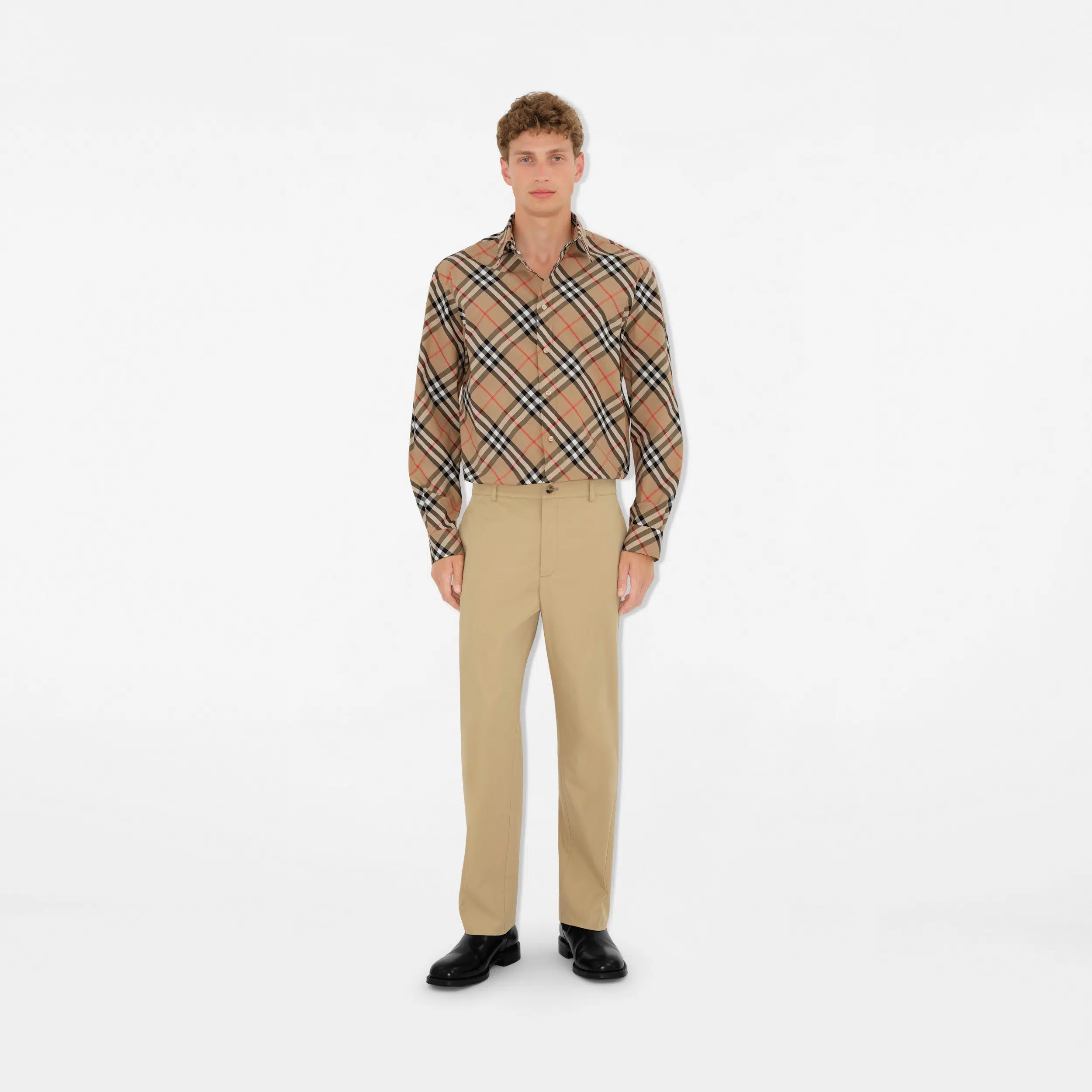 Burberry Regular Fit Check Cotton Shirt - Image 2