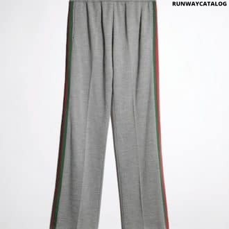 Cashmere jersey sportswear pants