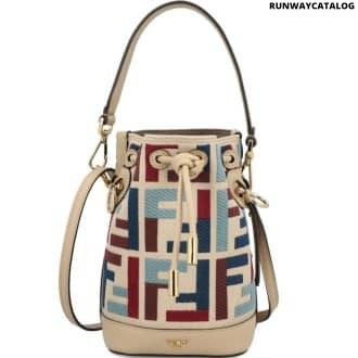 Multicolor Mon Tresor Mini Bucket Bag