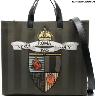 Green Fendi Club Tote