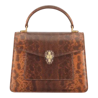 Serpenti Forever Medium Top Handle Bag