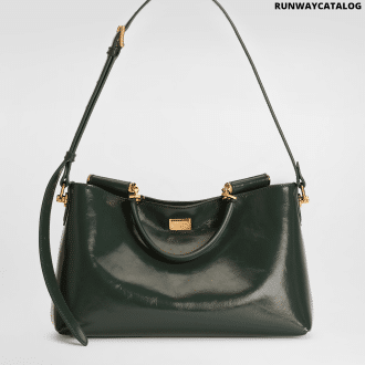 Medium Vittoria calfskin handbag