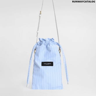 Essenza bag in striped poplin