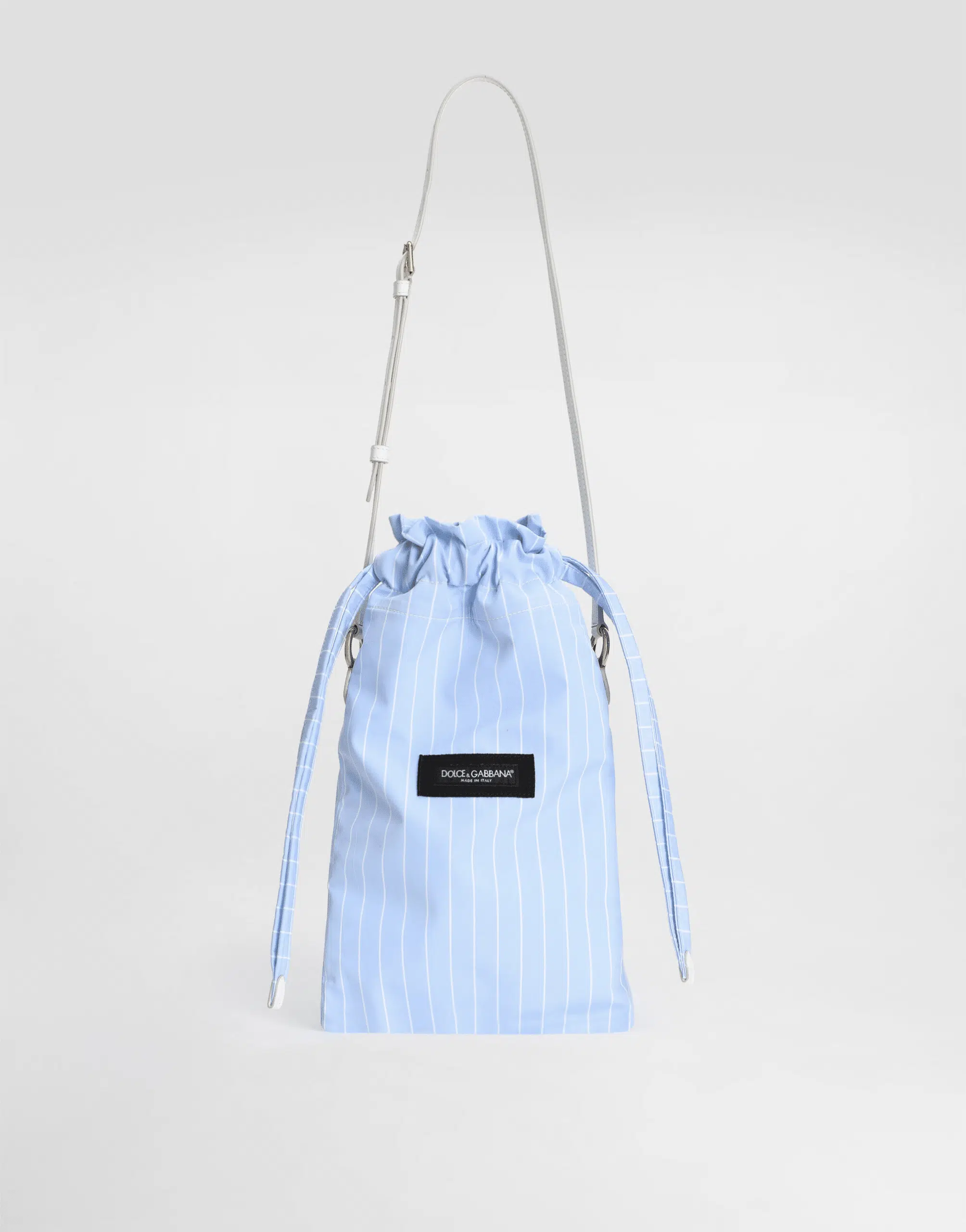 Essenza bag in striped poplin