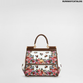 Sicily medium embroidered handbag