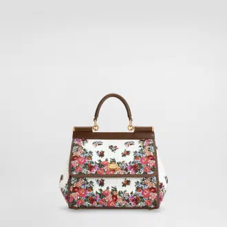 Sicily medium embroidered handbag