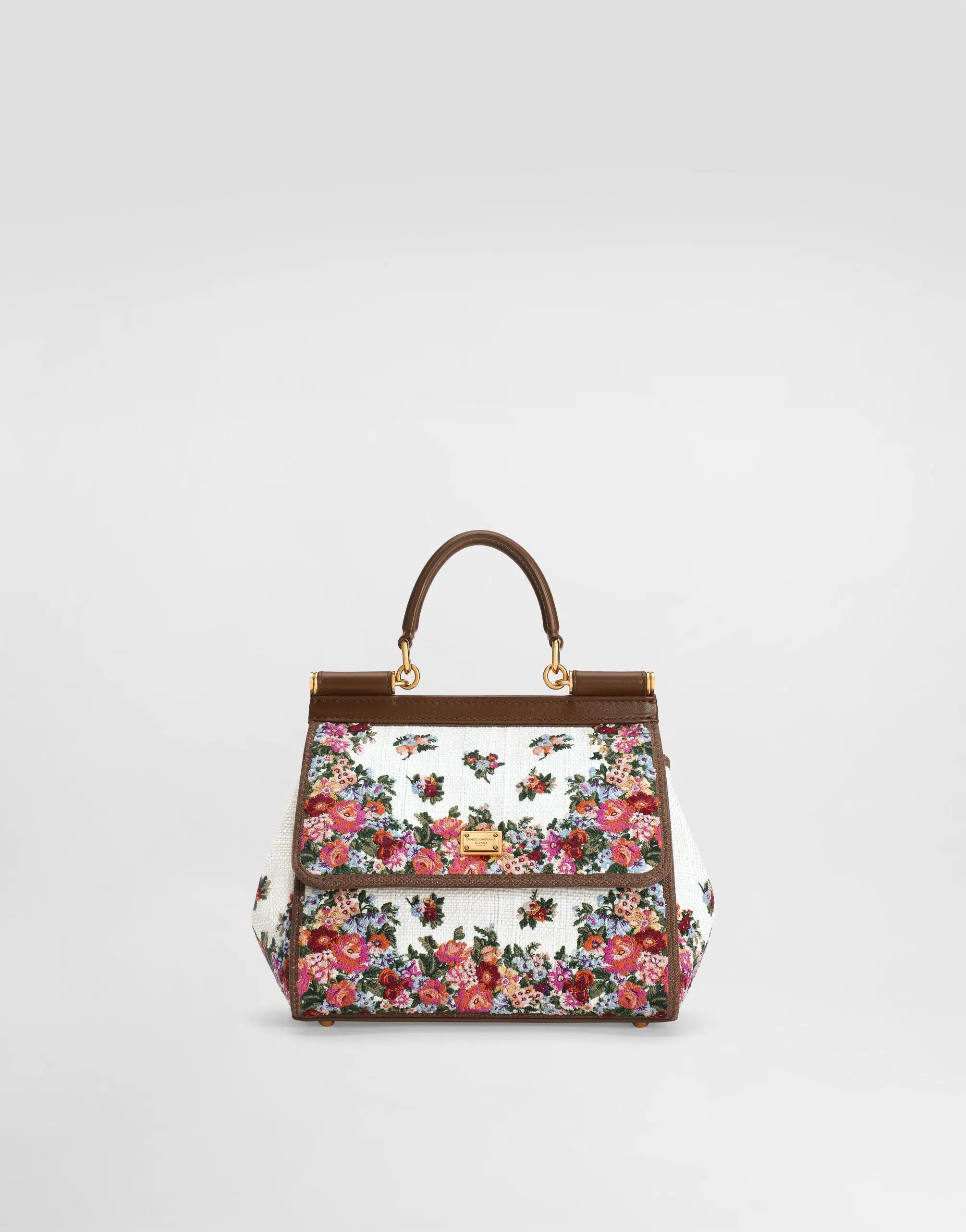Sicily medium embroidered handbag