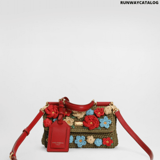 My sicily raffia crochet handbag