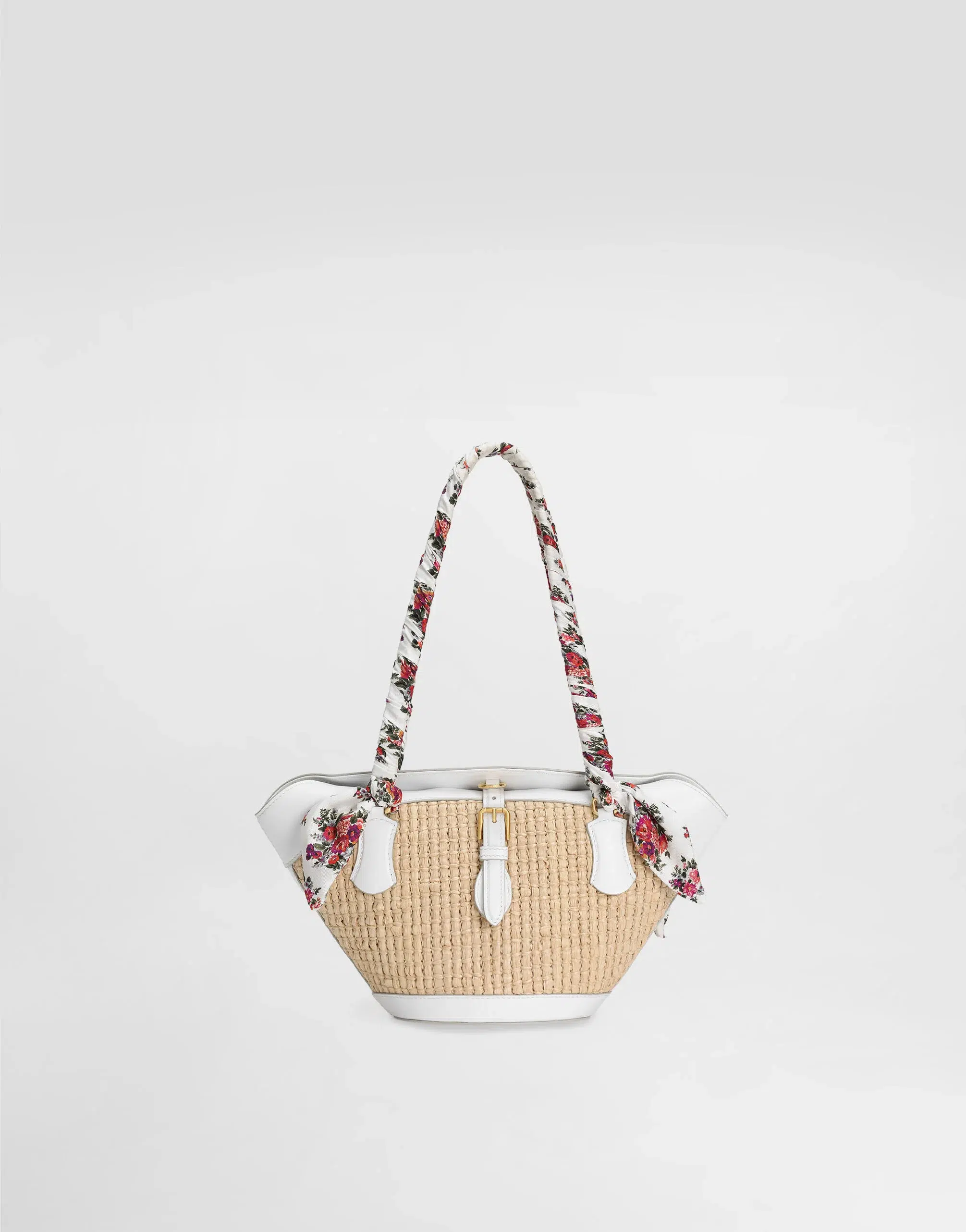Capri coffa bag in raffia