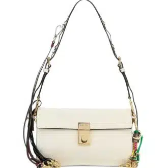 White Soft Sound Small Shoulder Bag