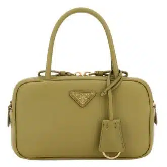 Sage Green Logo Handbag
