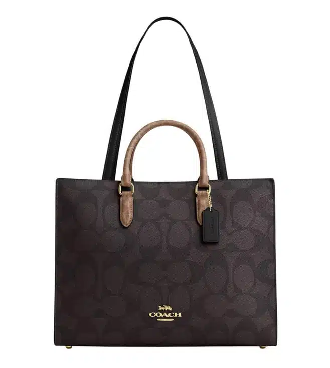 Dark Brown Maggie Large Tote - Image 2