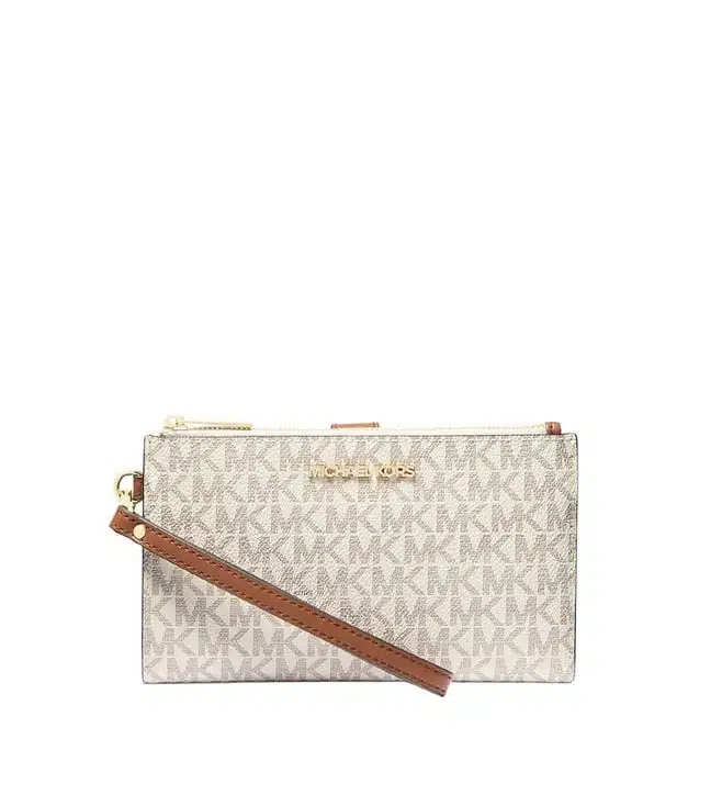 Vanilla Jet Set Signature Logo Wallet