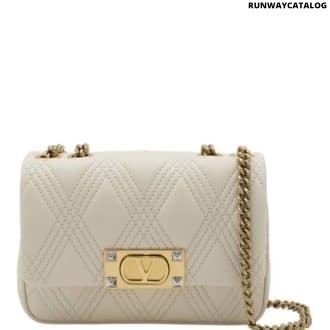 White Quiltie 67 White Crossbody Bag