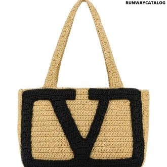 Natural Viva Superstar Textured Tote